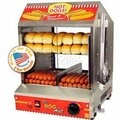 Paragon International Paragon 8020 Dog Hut„¢ Hot Dog Steamer And Merchandiser, 175 Hot Dogs/40 Buns 120V 8020